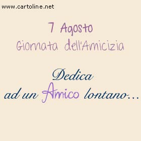 Dedica All Amico Lontano