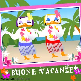 Cartolina Di Buone Vacanze