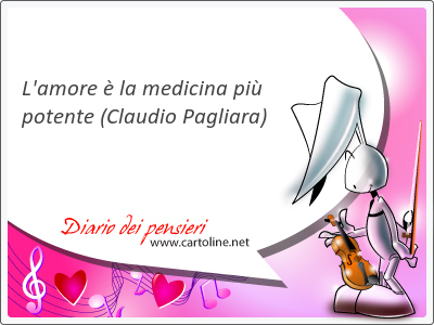 L'amore  la medicina pi potente