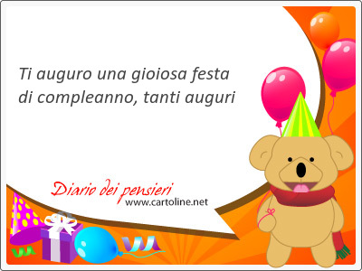 120 Frasi Di Compleanno Con Auguri Diario Dei Pensieri