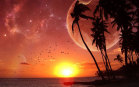 Tramonto tropicale