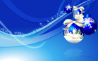 Palle di Natale blu