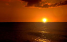 Tramonto sul mare